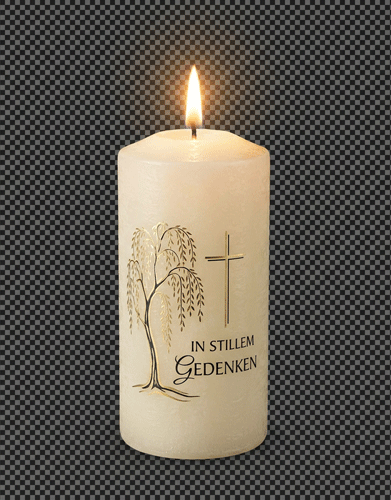 Trauerkerze